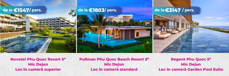 Hoteluri recomandate în Vietnam