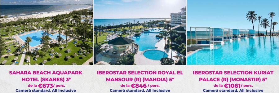 Oferte recomandate Tunisia 2027
